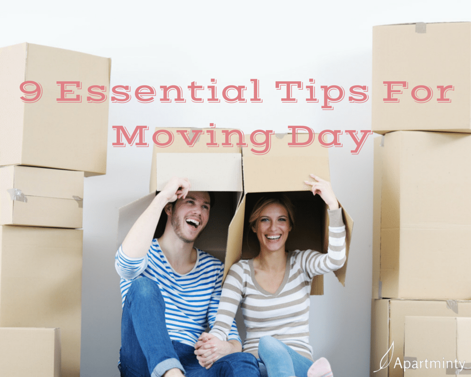 9 essential tips for moving day