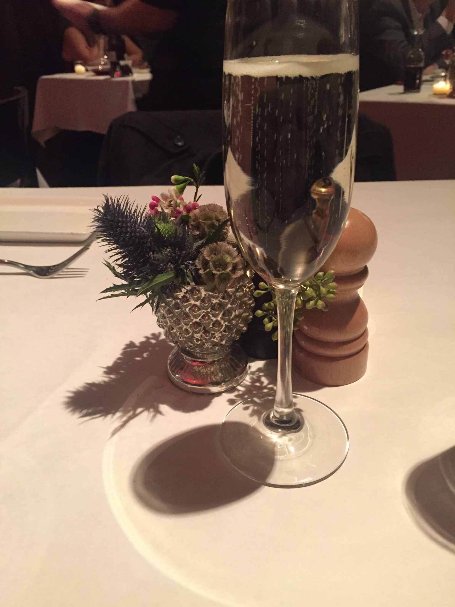 Champagne toast | The Gage Restaurant in Chicago