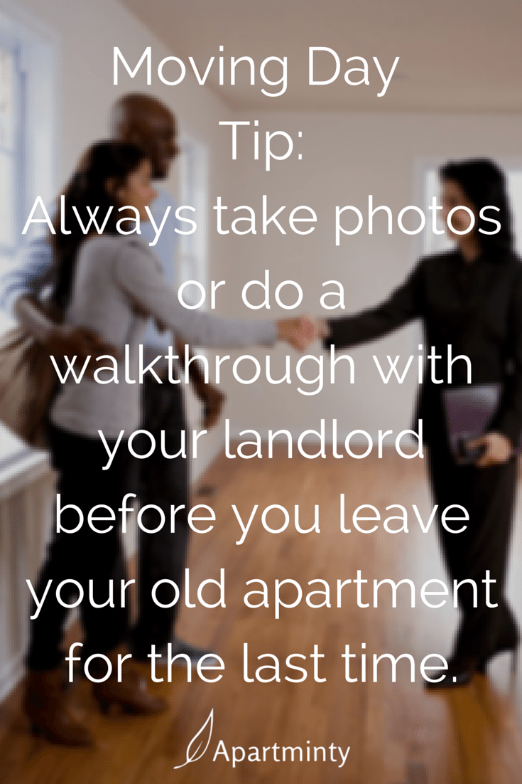 tips for moving to a new apartment