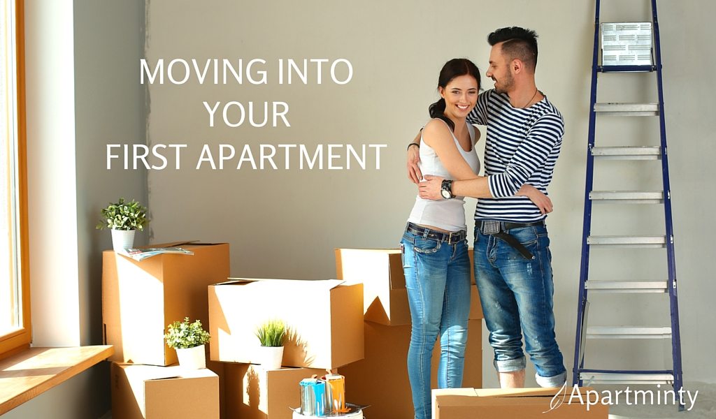 Moving into your first apartment, here is a new series and list of fir