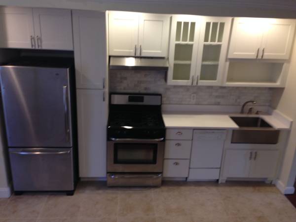 Two Level Two Bedroom Apartment in Eastern Market | Kitchen with stainless steel appliances 