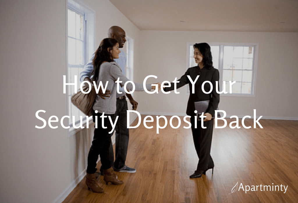 How to get your security deposit back