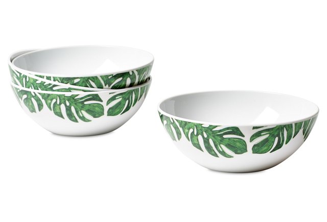 Apartminty Fresh Picks | Melamine Palm Bowls