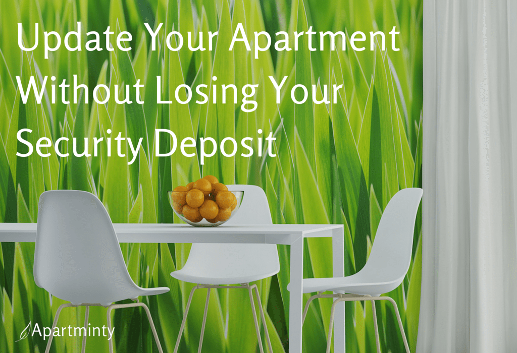 Update Your Apartment Without Losing Your Security Deposit | Temporary Rental Decor Ideas