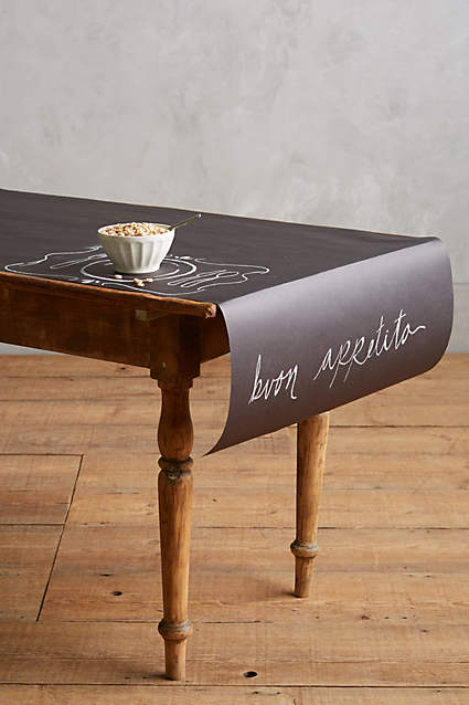 Eat Drink and Be Merry | Chalkboard Table Runner