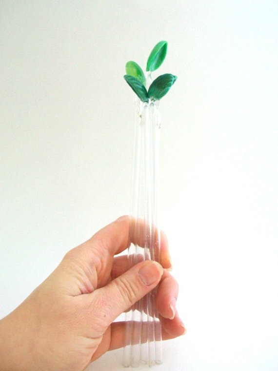 Apartminty Fresh Picks | Vintage Green Drink Stirrers