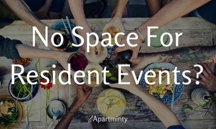 No Space for Resident Events?