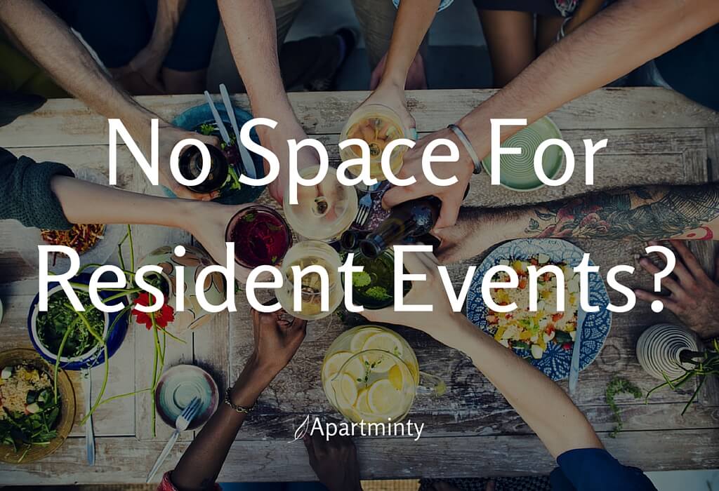 No Space for Resident Events?