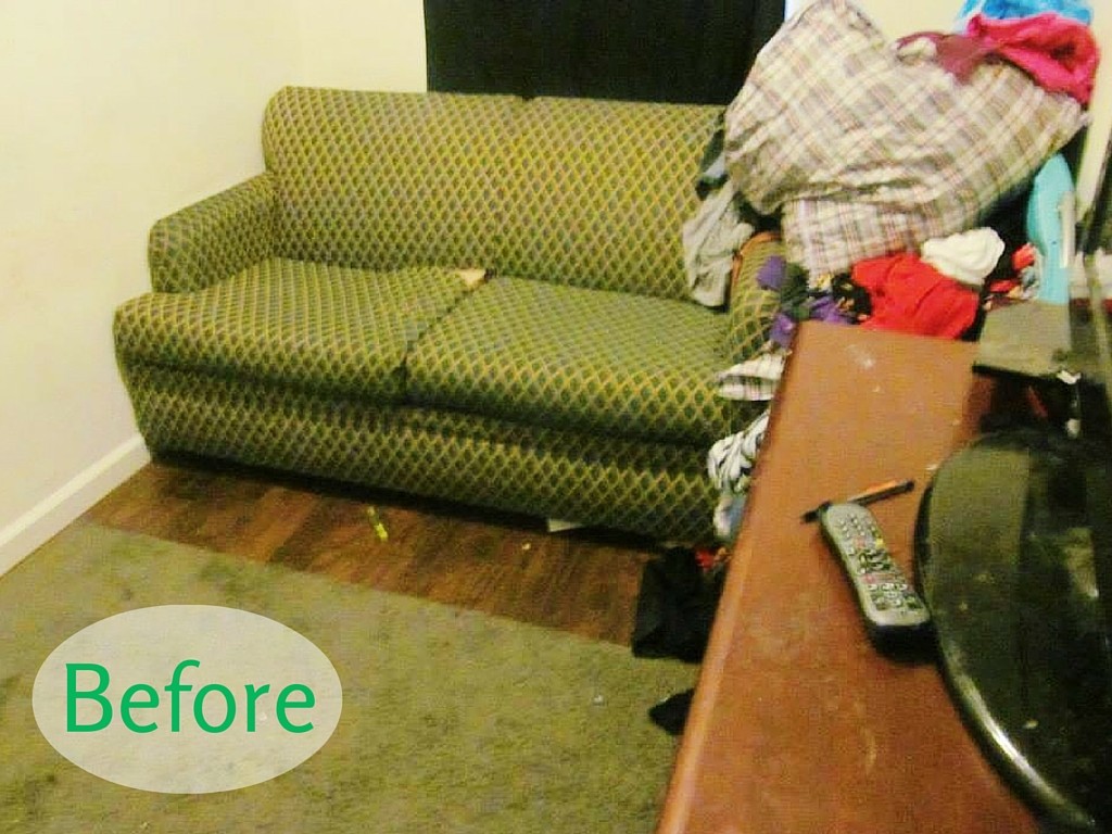 Honoring Our Company Values | My Girlfriend's House Makeover Before Photo