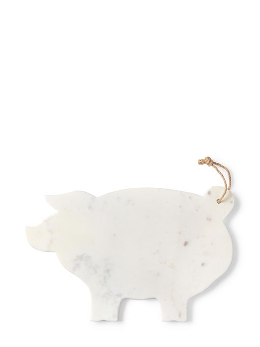 Apartminty Fresh Picks | Animal Theme | Marble Pig Cheese Board