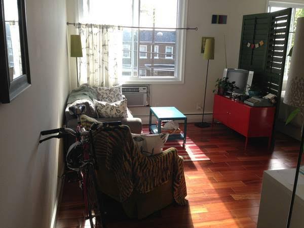 Brookland Studio For Rent | Living Area and Large Windows
