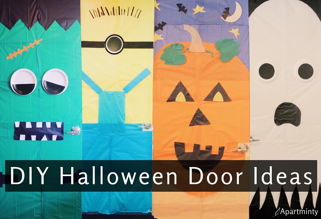 Easy DIY Halloween Decor: Monster Doors