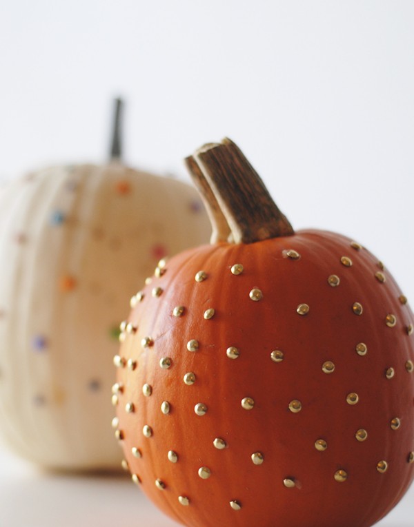 Studded Office Brad Pumpkin | From A Subtle Revelry