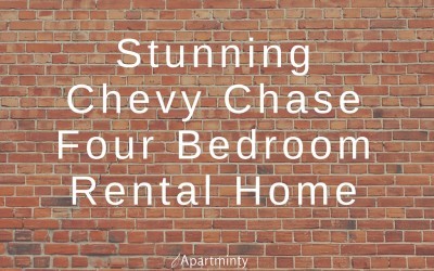 Stunning Chevy Chase Four Bedroom Rental Home