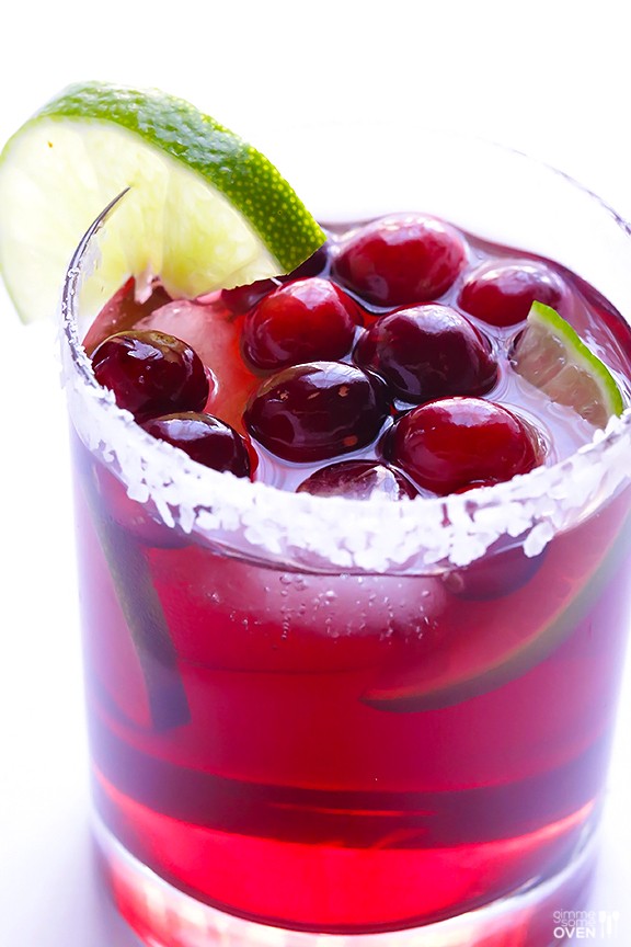 Cranberry Margaritas | Holiday Cocktail |Holiday Cocktail Recipes for Every Taste