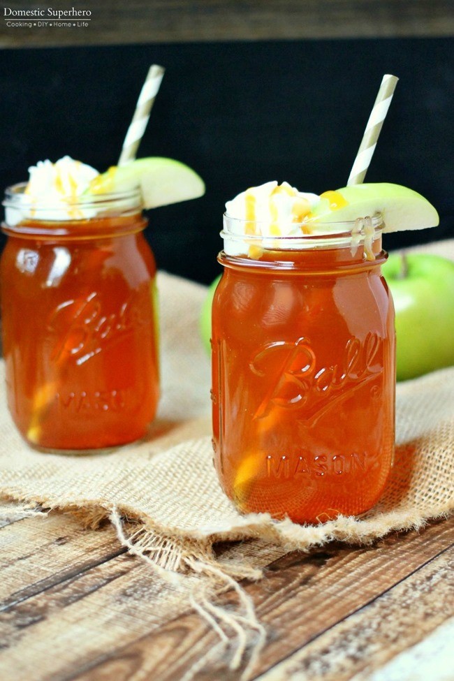 Slow Cooker Caramel Apple Cider | Crockpot Season