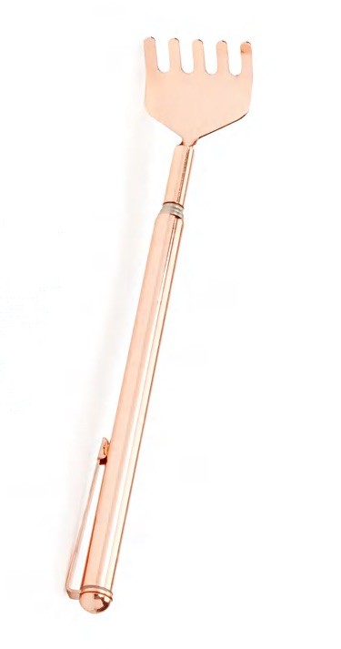 Bronze Back Scratcher | Emergency Gifts to Keep on Hand This Holiday Season