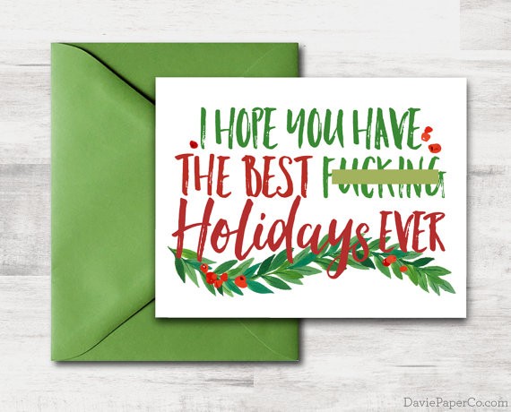 Holiday Gift Guide: Playful Presents | Mature Holiday Card