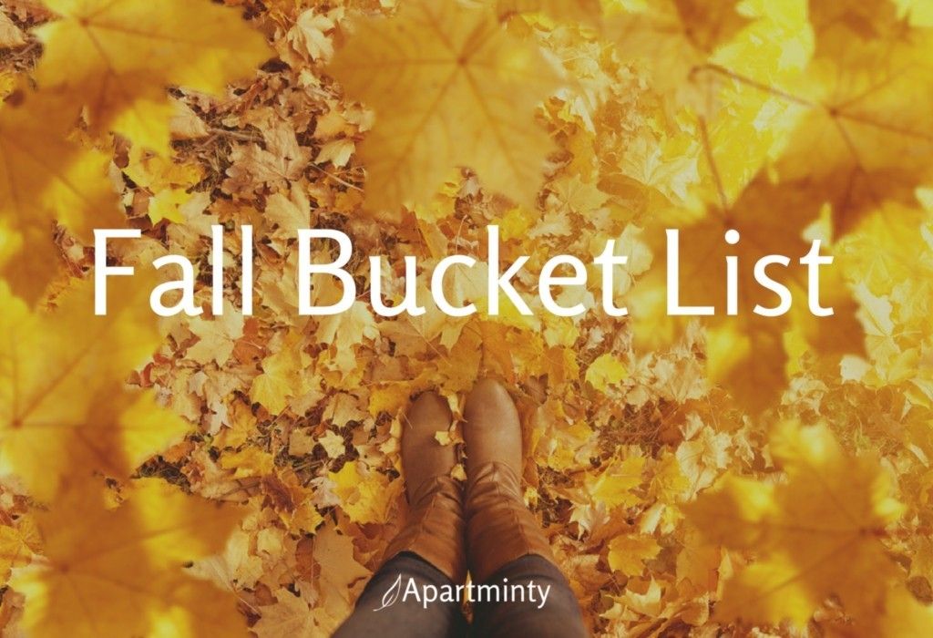 Make The Most of The Season With This Fall Bucket List