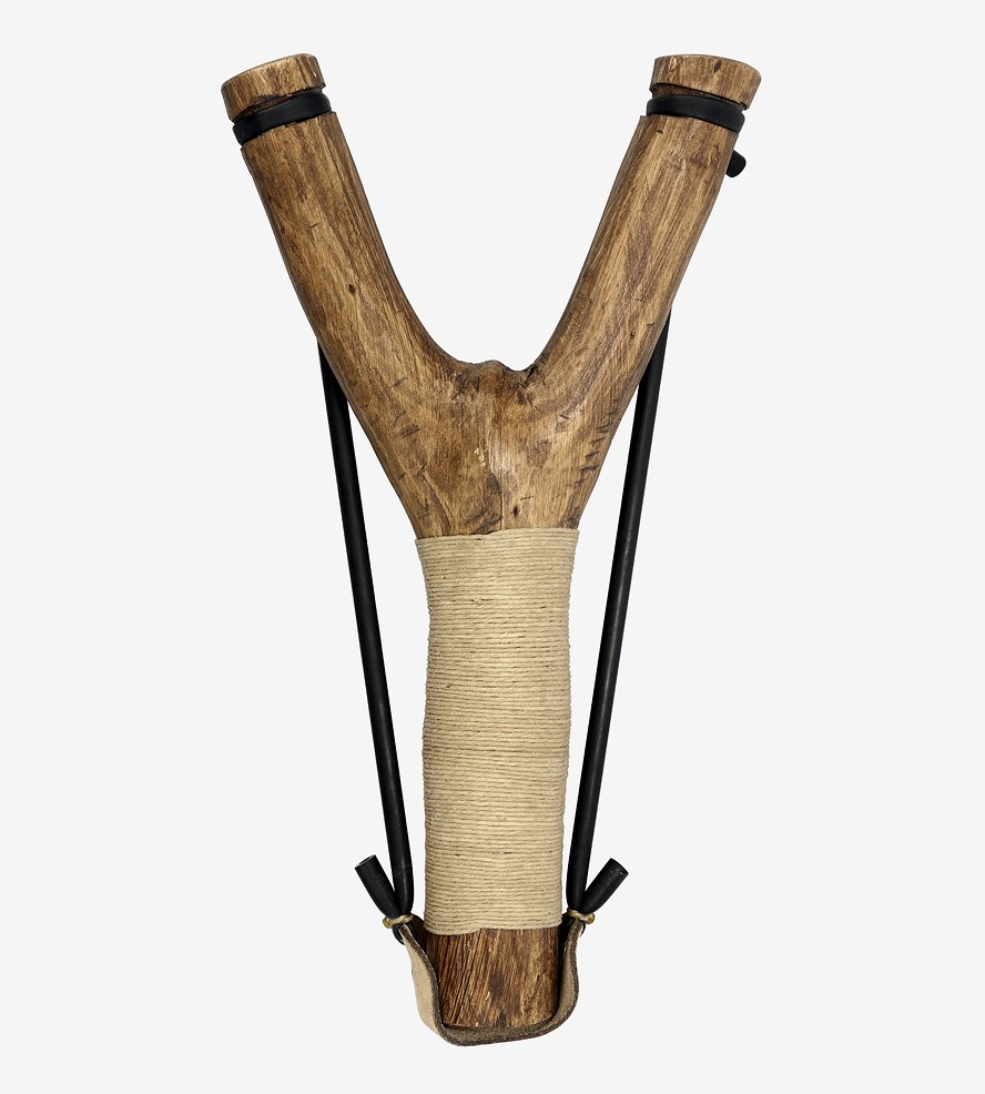 Holiday Gift Guide: Playful Presents | Handmade Tree Branch Slingshot With Ammo