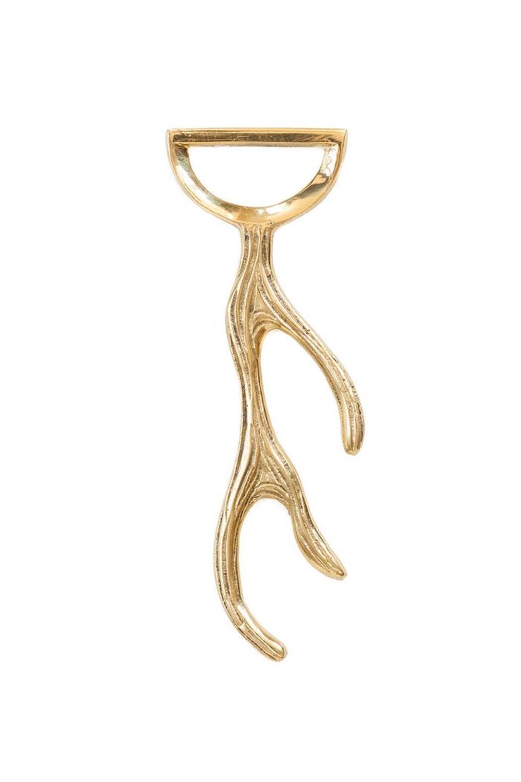Antler Brass Bottle Opener | Decorating Your Thanksgiving Table | Apartment Decorating
