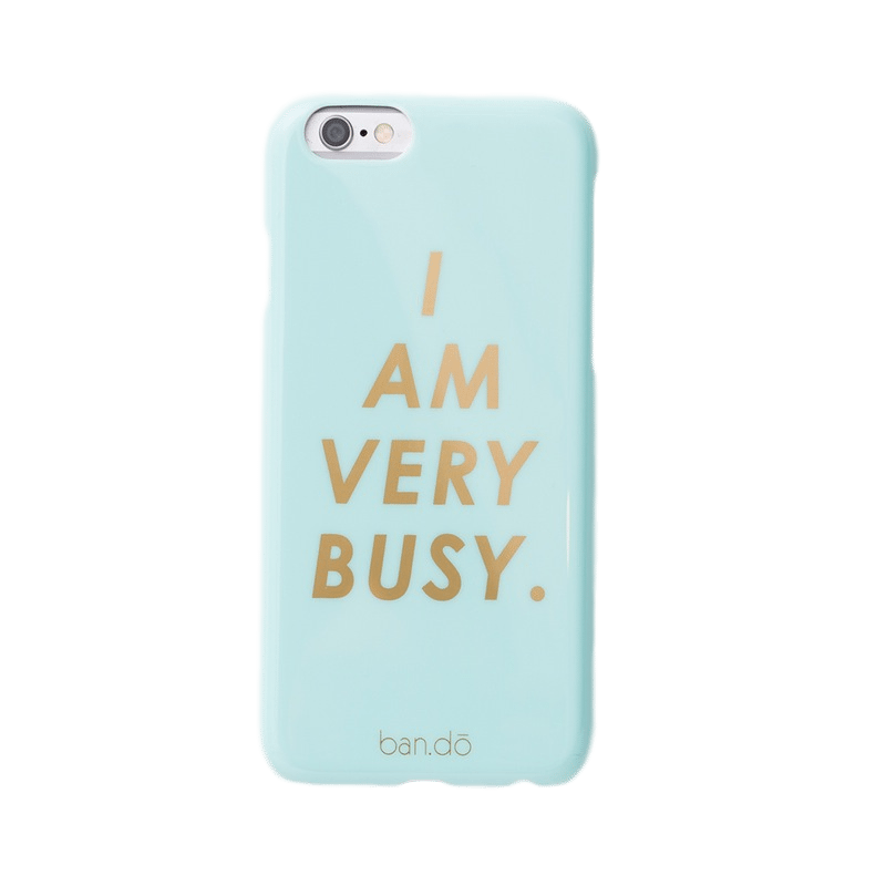 Holiday Gift Guide | What to Buy For Your Practical Friend | "I Am Very Busy" Phone Case