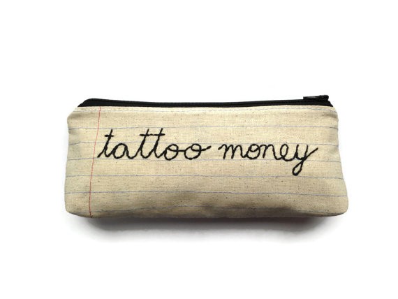 Holiday Gift Guide: Playful Presents | Tattoo Money Pouch