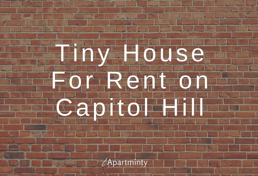 Tiny House For Rent On Capitol Hill