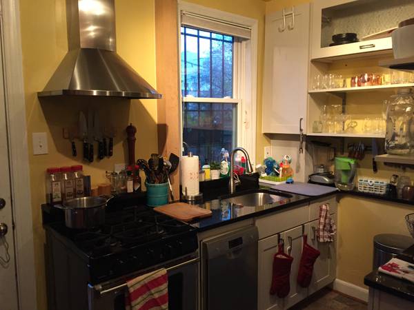 Small But Stylish U Street Row House | Washington DC Apartments For Rent | Kitchen
