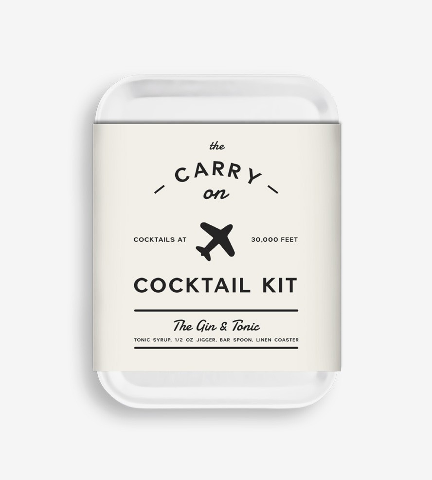 Holiday Gift Guide: Perfect Picks For The Happy Hour Enthusiast On Your List | Carry On Gin & Tonic Kit