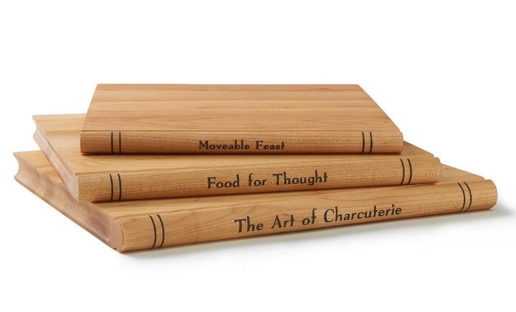Holiday Gift Guide: Presents Fit For A Foodie | Book Cutting Board Set
