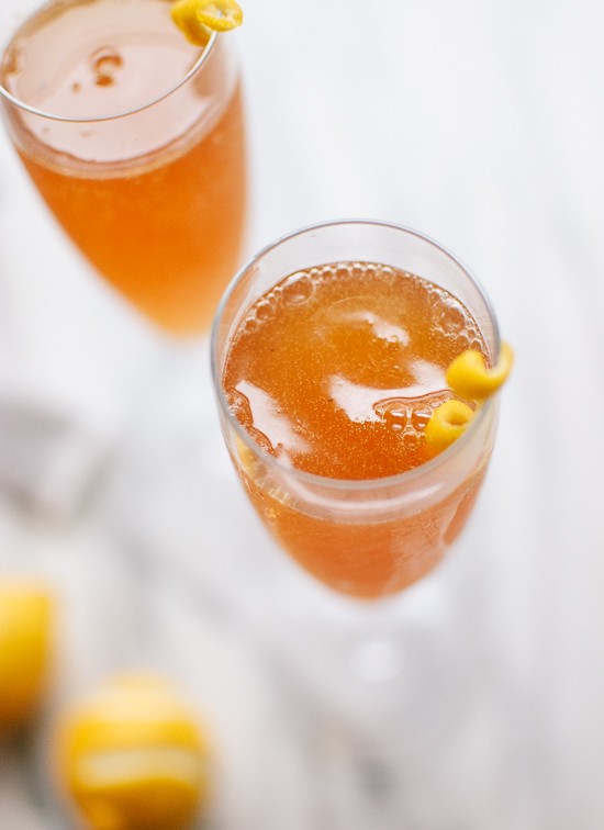 Festive Champagne Cocktails: Earl Grey French 75 | Hosting A Party In Your Apartment