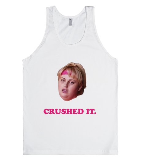 Apartminty Fresh Picks: New Year, New You | Fat Amy Crushed It Tank