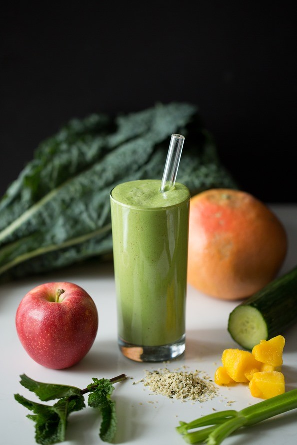 Green Warrior Protein Smoothie | Detox In Your Apartment