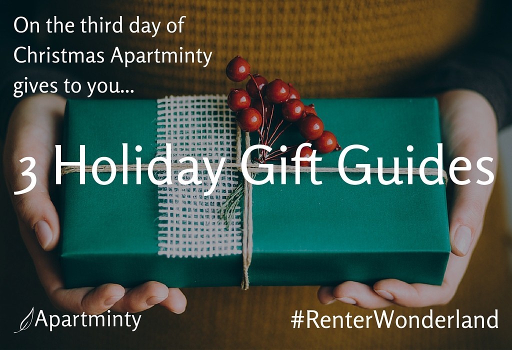 Renter Wonderland: 3 Holiday Gift Guides