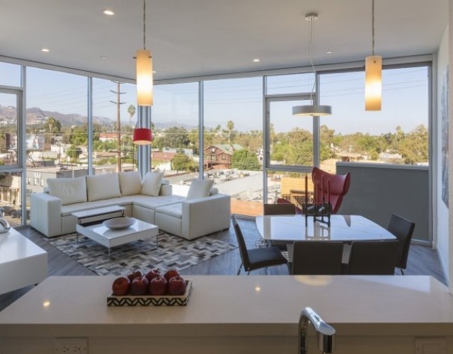 Apartments for Rent Los Angeles | NMS@La Cienega: Living Room