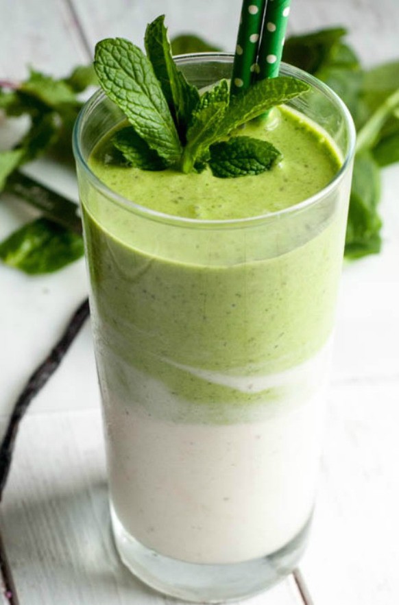 Vanilla Mint Smoothie Recipe