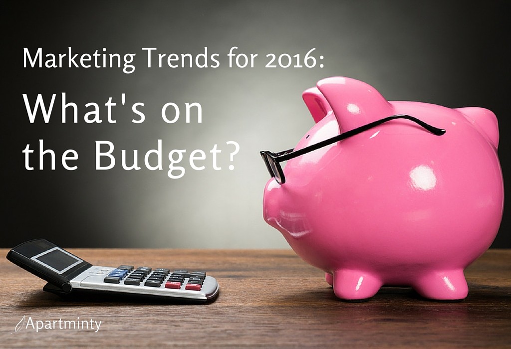 2016 Marketing Trends: What’s on the budget