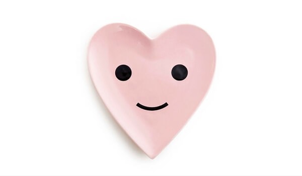 Valentine's Day Gifts | Apartminty Fresh Picks: Sweet Nothings | Happy Heart Porcelain Dish