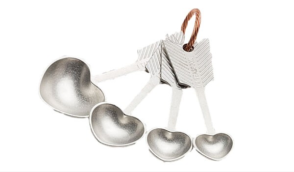 Valentine Gifts | Apartment Accessories | Heart Measuring Spoons