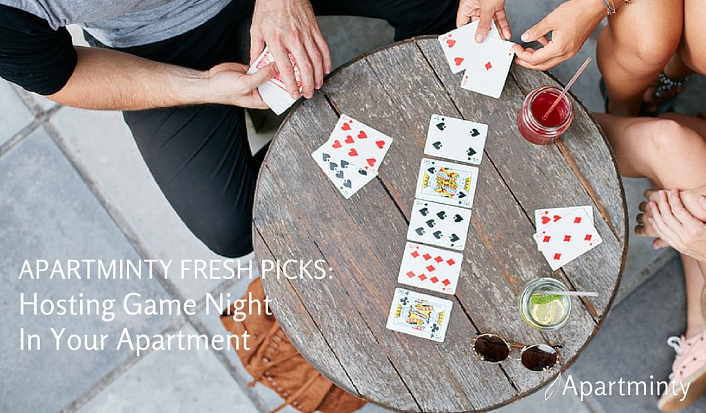 Apartminty Fresh Picks: Hosting Game Night In Your Apartment