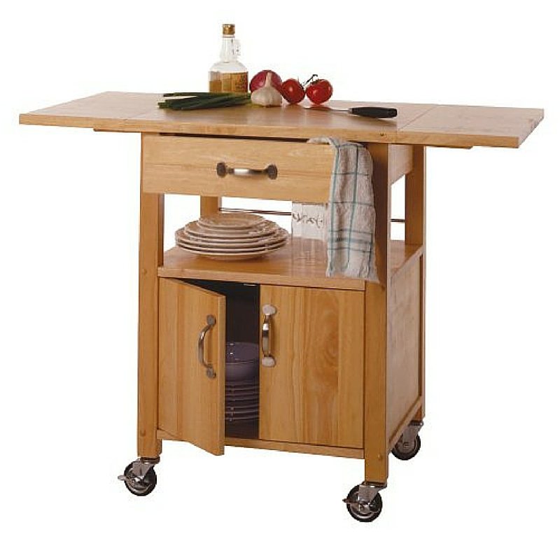 5 Things All Small Kitchens Need | Apartment Living | Kitchen Island Butcher Block Utility Cart