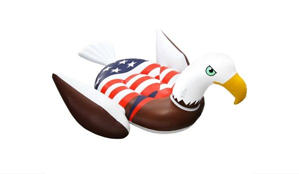 Apartminty Fresh Picks: Fourth of July Accessories | American Bald Eagle Pool Float