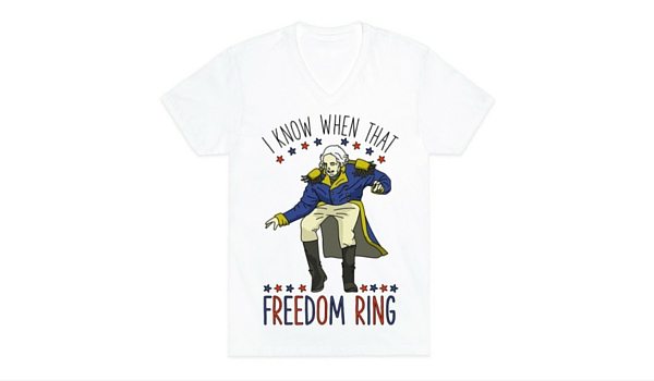 Apartminty Fresh Picks: Fourth of July Accessories | I Know When That Freedom Ring T-Shirt
