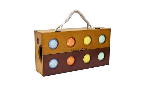 Apartminty Fresh Picks: Picnic Accessories | Premium Bocce Ball Set With Wooden Case