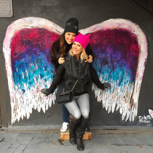 Embassy Row Hotel | Colette Miller's Angel Wings Street Art | Instagrammers Guide To DC Photo-Ops