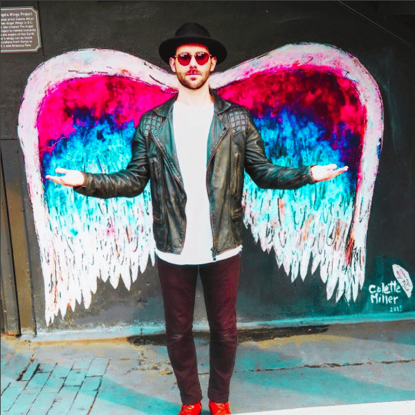 The Instagrammers Guide To Washington, DC | Photo-Ops in Washington, DC | Embassy Row Hotel | Colette Miller's Angel Wings Street Art