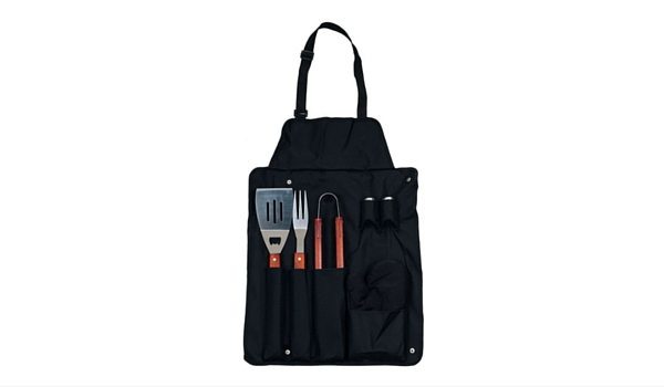 Apartminty Fresh Picks: Summer Grilling Essentials | 7-Piece Apron and Grilling Utensil Set