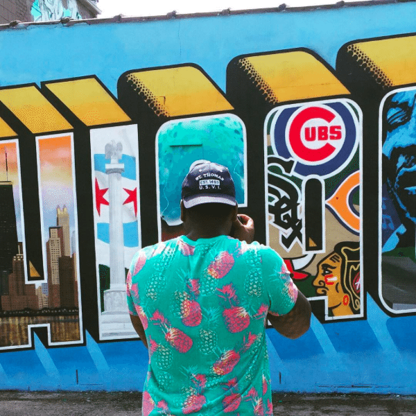 The Instagrammers Guide To Chicago, IL | Photo-Ops in Chicago | Greetings From Chicago Mural