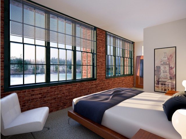 Watch Factory Lofts | Apartments in Waltham, Boston MA | Bedroom